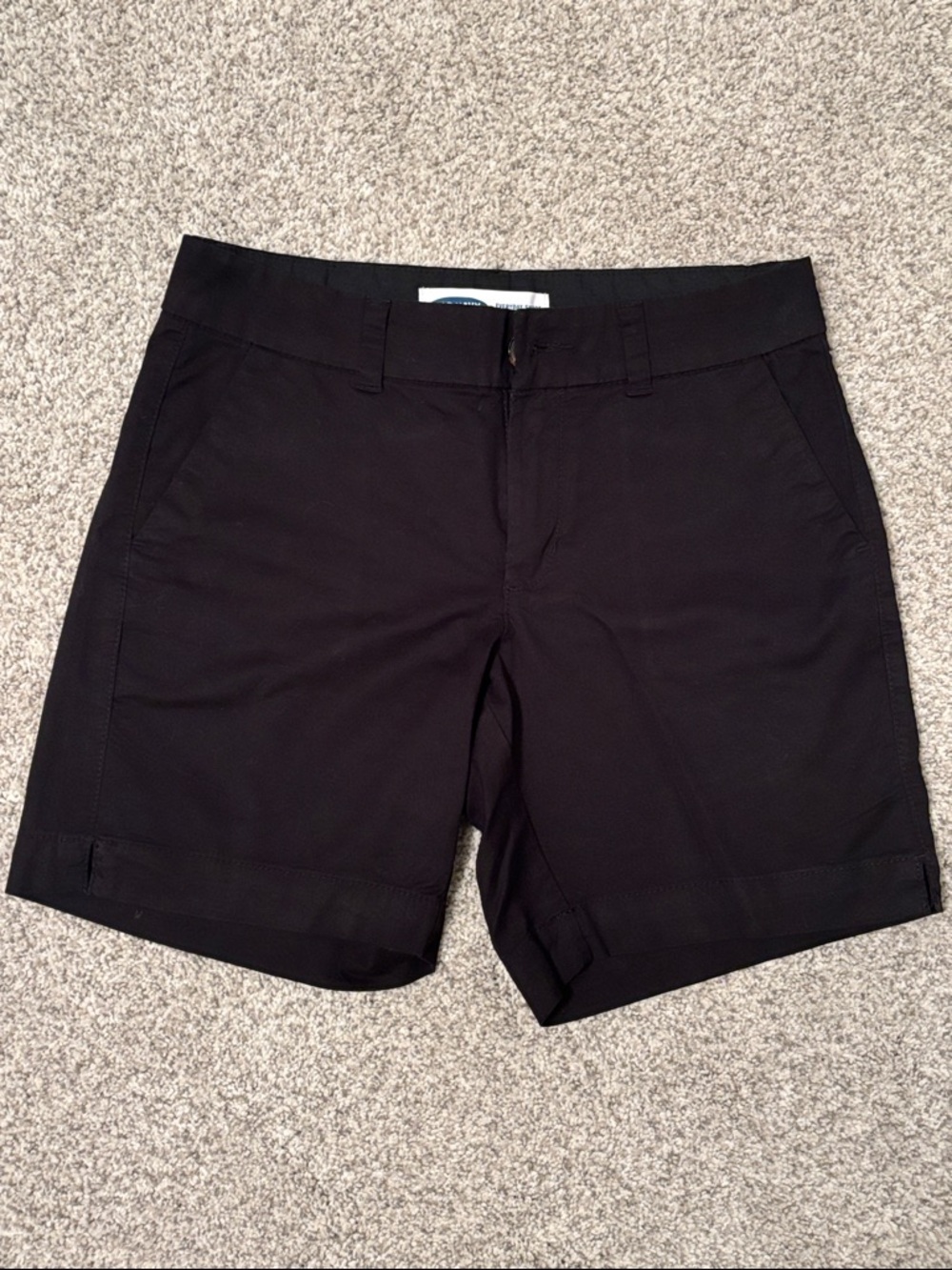 Old Navy Black Everyday Mid-Rise Shorts